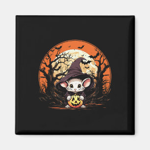 Mouse Lover Halloween Spooky Ghost Costume Style Magnet