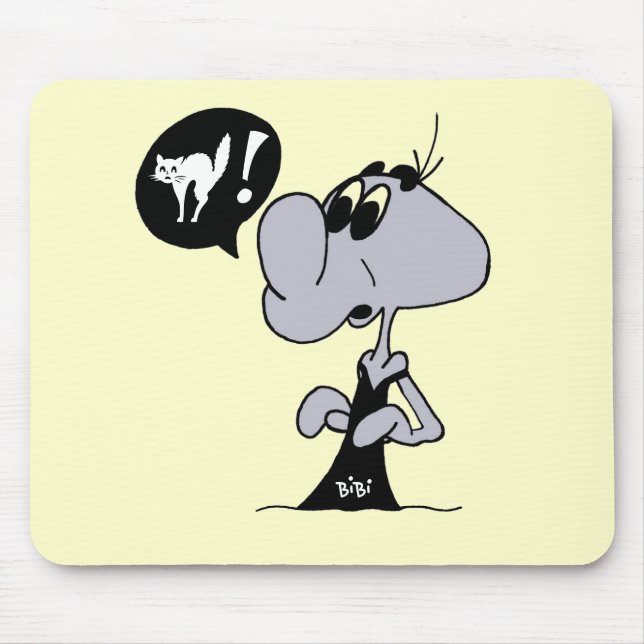 mouse mat cat character HAT (Front)