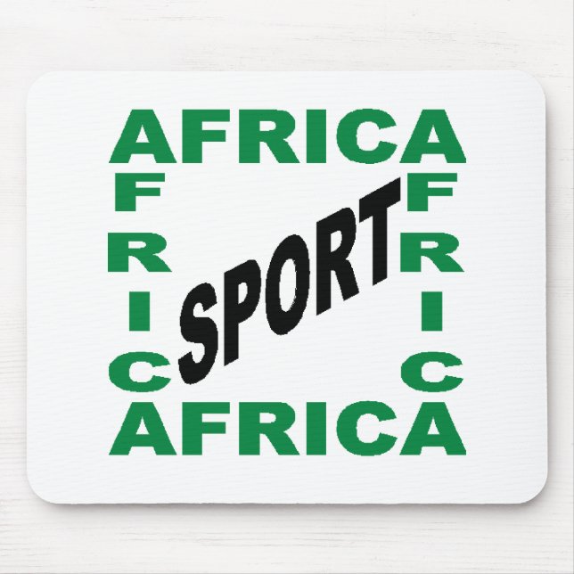Mouse mat DESIGN AFRICA SPORT (Front)