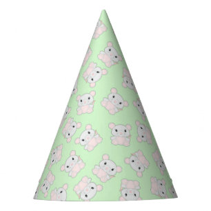 Mouse Mice Birthday Party Green Hat