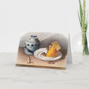 Mouse (Mus-musculus) Illustration Card