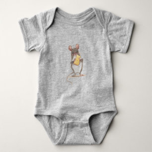 Mouse one-piece baby bodysuit