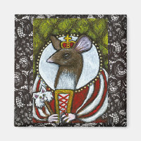 Mouse or Rat Queen with cat
