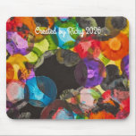 Mouse Pad<br><div class="desc">Ricky’s art collection was inspired by one of his favourite things—balls! He loves to throw balls,  watch balls,  and hold balls,  which became the perfect inspiration for his artwork. Using paint and balls in a new creative way,  Ricky created a piece full of fun,  movement,  and self-expression.</div>