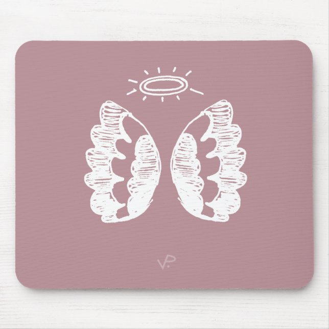 mouse pad angel pink (Front)