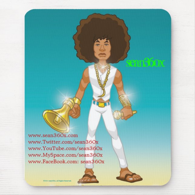 Mouse Pad Anime sean360x (Front)