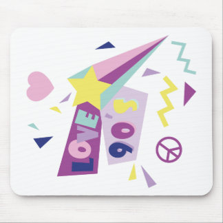 Mouse pad "crazy 90s"