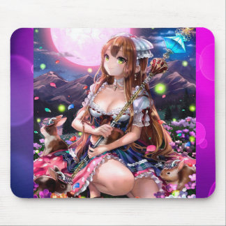 Mouse pad Girl Anime collection