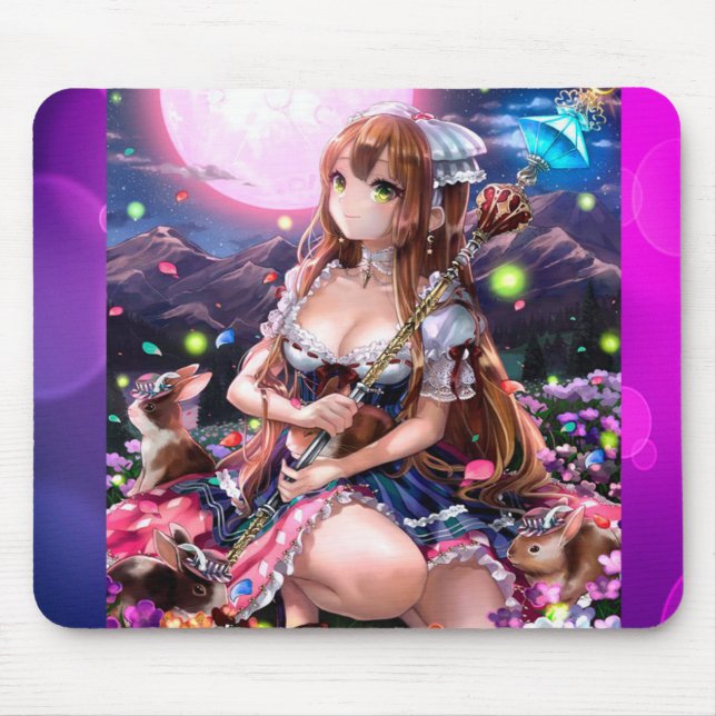 Mouse pad Girl Anime collection (Front)