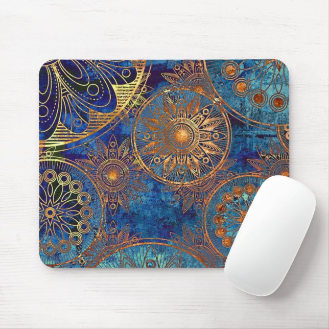 Mouse Pad - Gold (With Mouse)