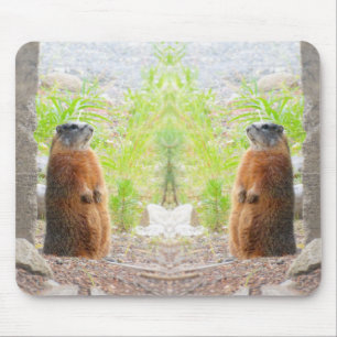Mouse Pad Golden Marmets Yellowstone