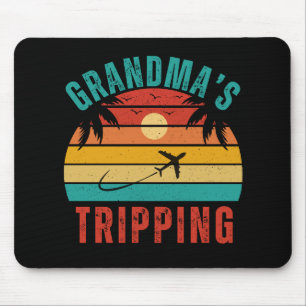 Mouse Pad - Grandma's Tripping 