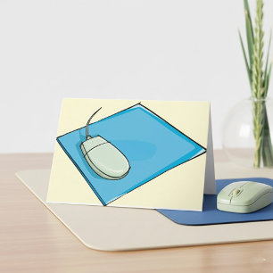 Mouse Pad Greeting Cards