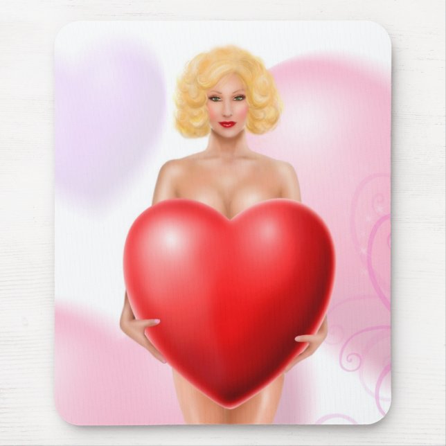 Mouse pad Heart (Front)