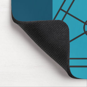 mouse pad in blues