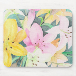 Mouse Pad, Lilies Mouse Pad
