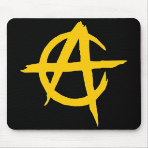 Mouse pad Logo Ancap Libertario - M1