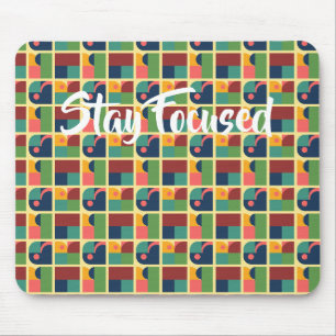 Mouse Pad – Modern Abstract Geometric Design