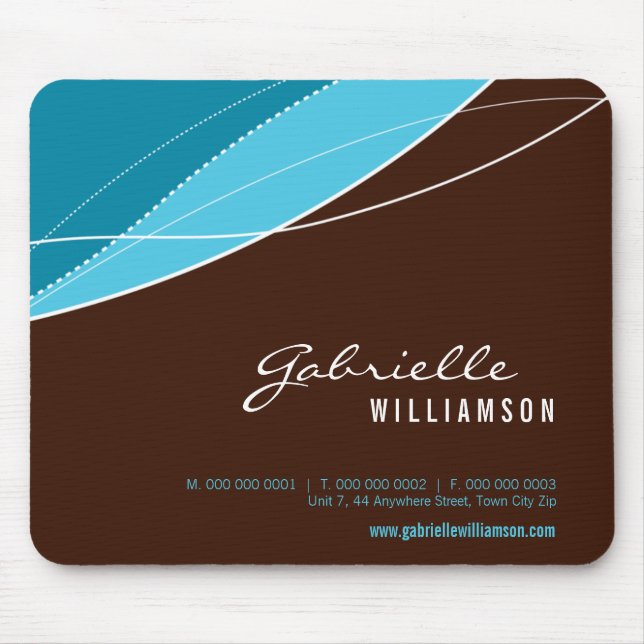 MOUSE PAD :: modern elegance 9 (Front)