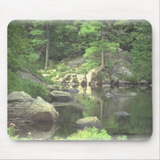 Mouse Pad~~New York mountain lake and rocks Mouse Pad