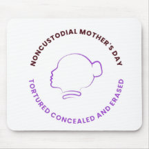 Mouse Pad Noncustodial Mother's Day Logal 
