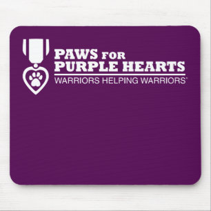 Mouse Pad - Purple w White Logo