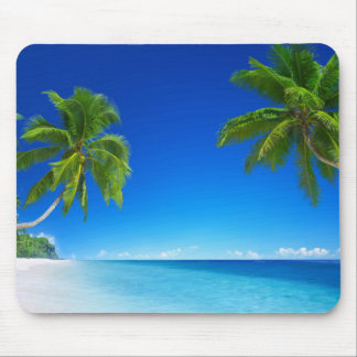 Mouse Pad-Tropical Beach Pad