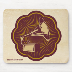 Mouse Pad with Digital Victrola