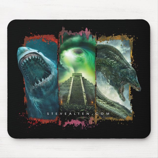 Mouse Pad with Domain, The LOCH and Shark (Front)