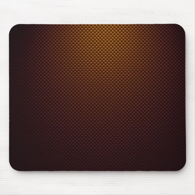 Mouse pad with honey black carbon fibre pattern (Front)