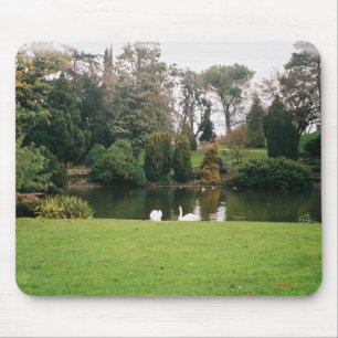 Mouse pad with landscape