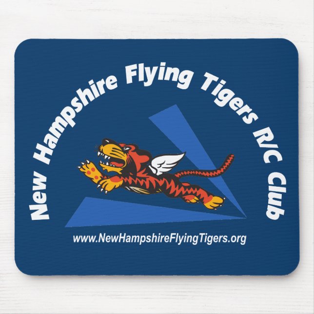 Mouse pads, dark-colour, with NH Flying Tigers Mouse Pad (Front)