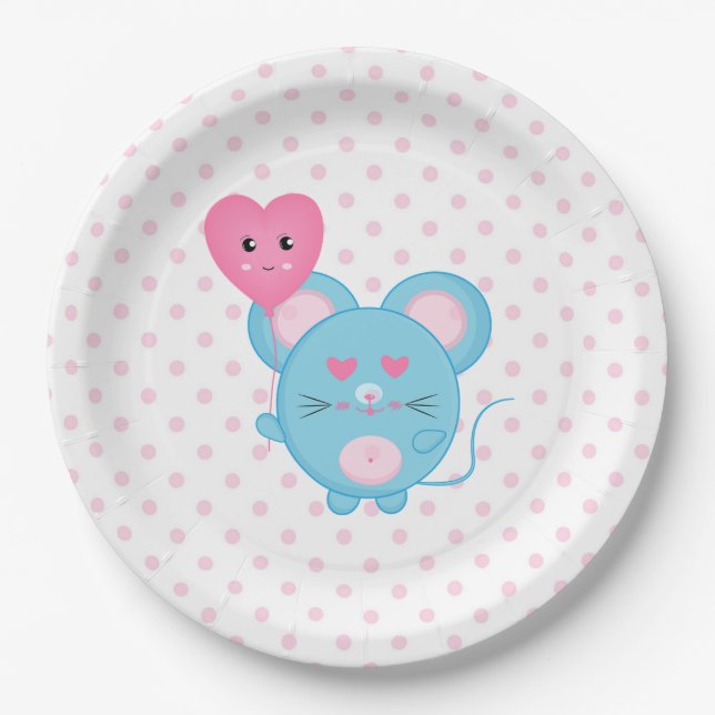Mouse Paper Plate (Front)
