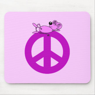 Mouse peace symbol pad