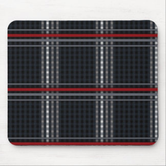 Mouse Plaid Dark Pad