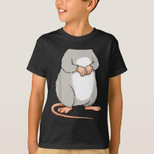 Mouse Ra Adult Kids Men Women Body Mouse Rat Costu T-Shirt