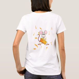 Mouse rat Cheese Maze Adventure Puzzle labyrinth T-Shirt