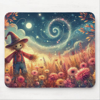 Mouse scarecrow mouse pad