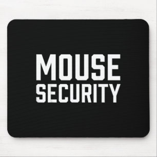 Mouse Security Birthday Family Halloween Costume Pad