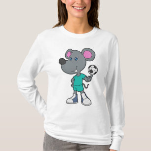 Mouse Soccer player Soccer T-Shirt