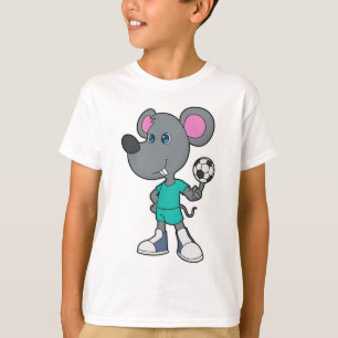 Mouse Soccer player Soccer T-Shirt
