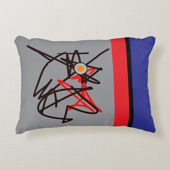 MOUSE THE SHARPIE Accent Pillow (Front)
