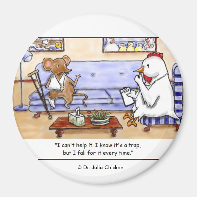 Mouse Trap Magnet (Front)