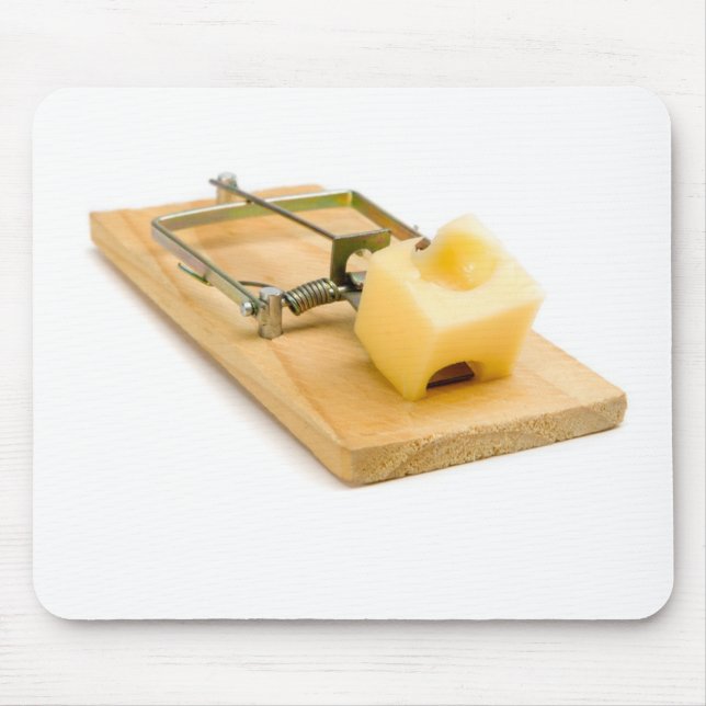 Mouse trap mouse pad (Front)