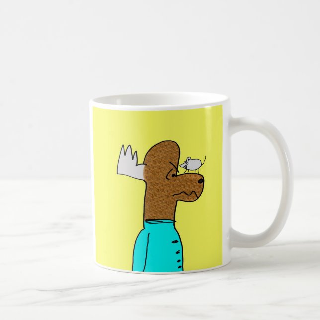 Mouse VS Moose Mug (Right)