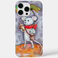 Mouse with an Acorn Phone Case