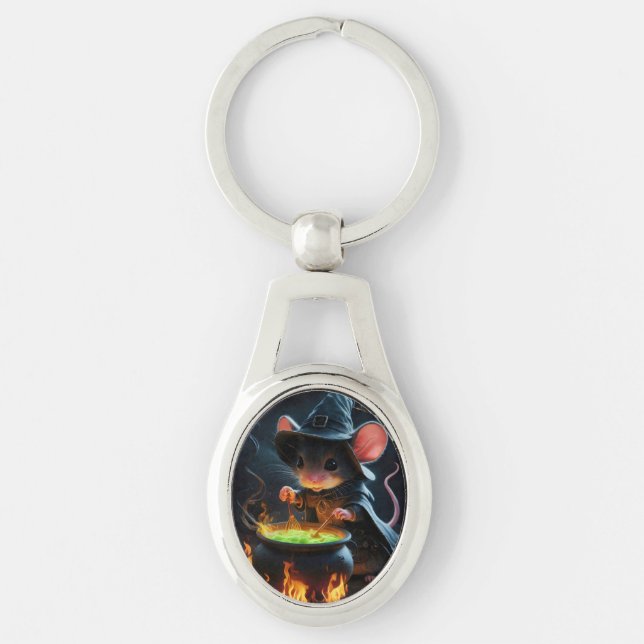 Mouse wizard. key ring (Front)