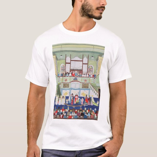 Mousehole Methodist Chapel Cornwall T-Shirt (Front)