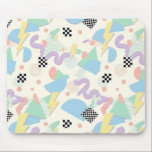 Mousepad<br><div class="desc">Retro 90s Memphis Pattern – Colorful Geometric Abstract Throwback Design Description Celebrate the bold creativity of the 1990s with this vibrant retro Memphis style pattern. Featuring playful geometric shapes, lightning bolts, checkerboard accents, and pastel colors, this design captures the energetic spirit of classic 90s graphic design. The abstract mix of...</div>