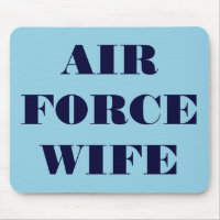 Mousepad Air Force Wife